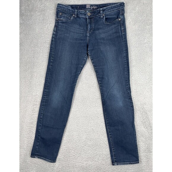 Kut from the Kloth Jeans Dark Wash Size 12 Style KP488MH5N Diane Skinny - Picture 1 of 11